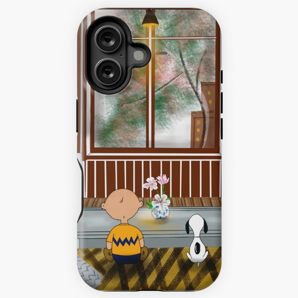Item preview, Cozy Room Scene | Inspired Snoopy & Charlie Brown Illustration | Wholesome Digital Art designed and sold by ColorsByRitu.