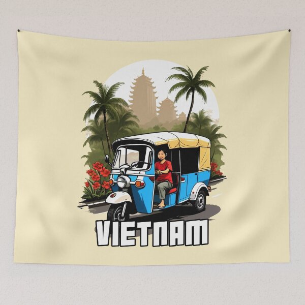 Item preview, Vietnam Tuk Tuk designed and sold by GhumGham.