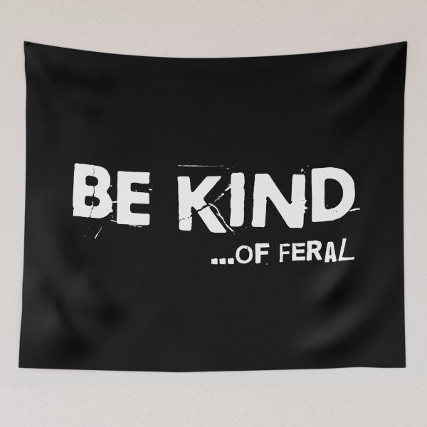 Item preview, Be Kind Of Unhinged T-Shirts Funny Unhinged Feral Humorous Tees Hoodies Sarcastic Snarky Gifts Go Hard designed and sold by ChronicillnessT.