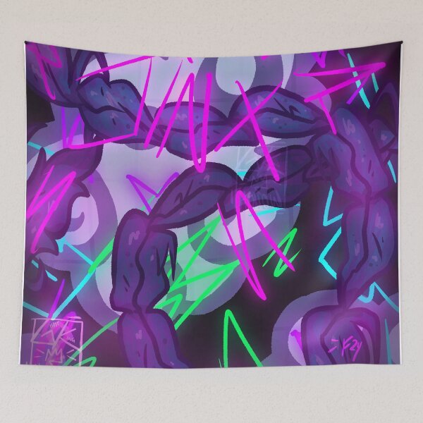 Item preview, Paint The Town Blue designed and sold by Ghost King Hollow.