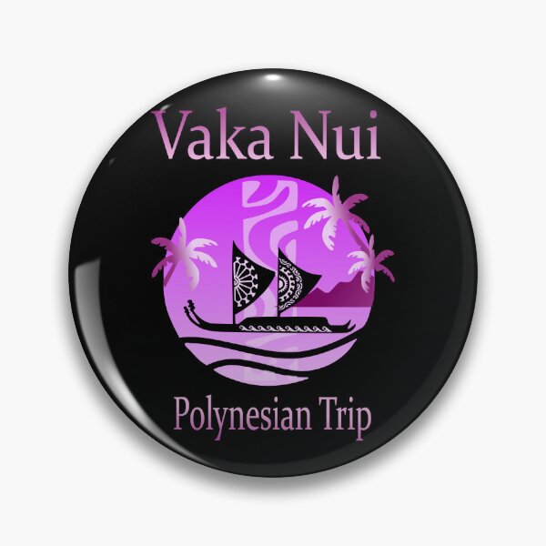 Item preview, VAKA NUI - double pirogue (violet) designed and sold by Nesian-Tahiti.