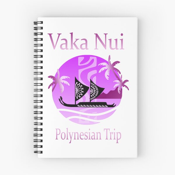 Item preview, VAKA NUI - double pirogue (violet) designed and sold by Nesian-Tahiti.
