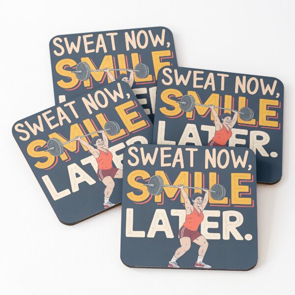 Item preview, Sweat now. Smile later designed and sold by Portishop.
