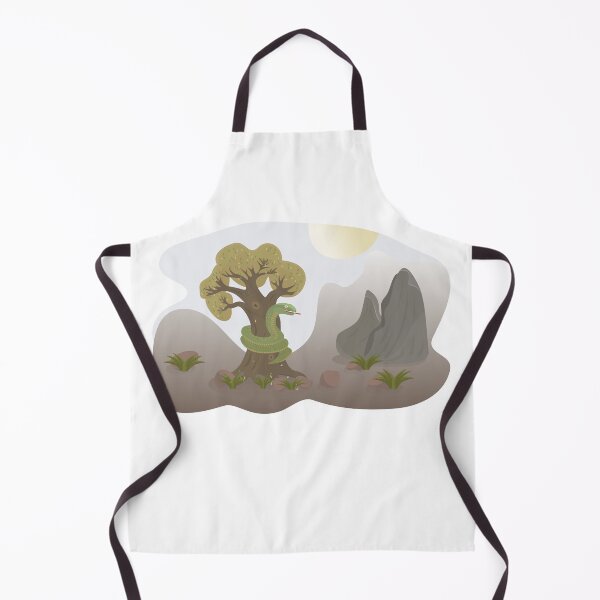 Item preview, Green snake on the tree designed and sold by OM-lova.