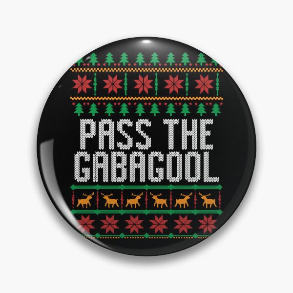 Item preview, Pass The Gabagool Christmas Sweater Gabagool Gear designed and sold by DynamicDesign.