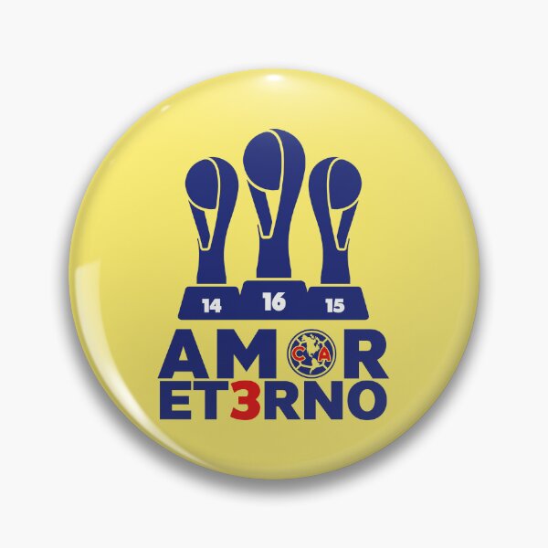 Item preview, Club America Three-time champion, Eternal love, Mexican soccer, America designed and sold by ASLdesigner.