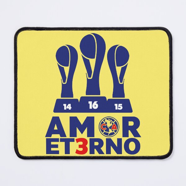 Item preview, Club America Three-time champion, Eternal love, Mexican soccer, America designed and sold by ASLdesigner.