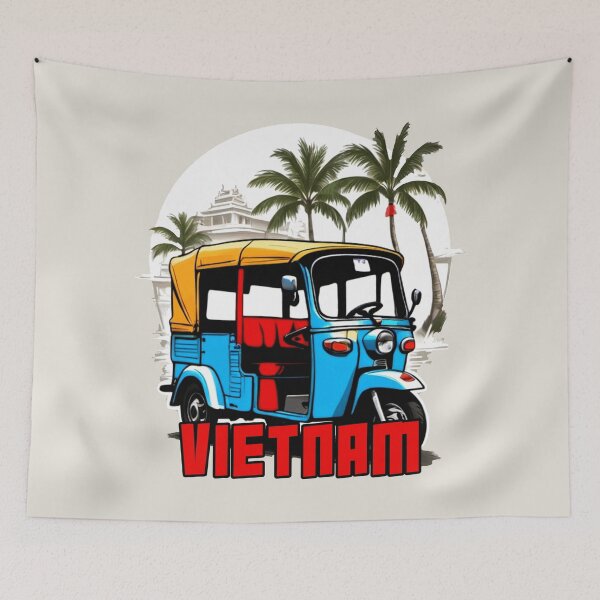 Item preview, Tuk Tuk Vietnam designed and sold by GhumGham.