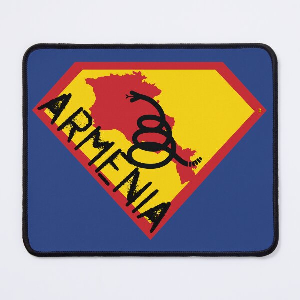 Item preview, ARMENIA Spell Out - Freedom Is The Superpower - Modern Gadsden Snake Flag - Dont Tread On Me SUPERHERO design designed and sold by pelagio.