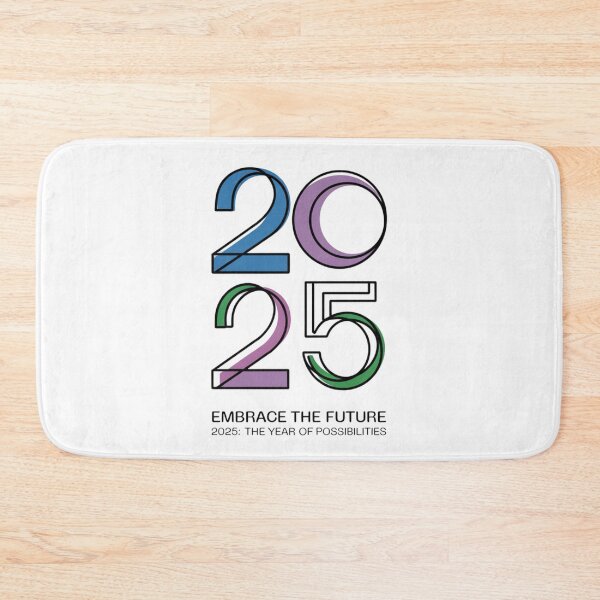Item preview, Happy New Year 2025 designed and sold by beckabbooart.