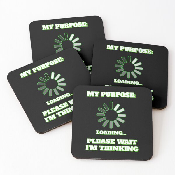 Item preview, My Purpose: Please Wait I'm Thinking - Funny Statement designed and sold by signshirtz.