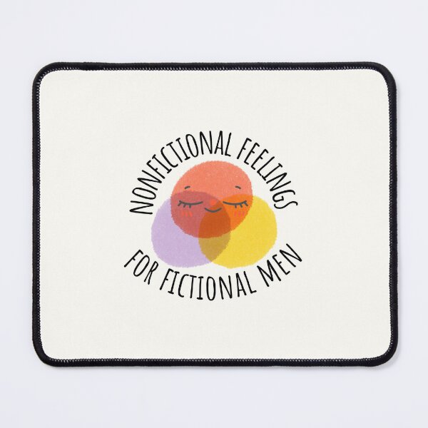 Item preview, Nonfictional feelings for fictional men designed and sold by Neadoodles.