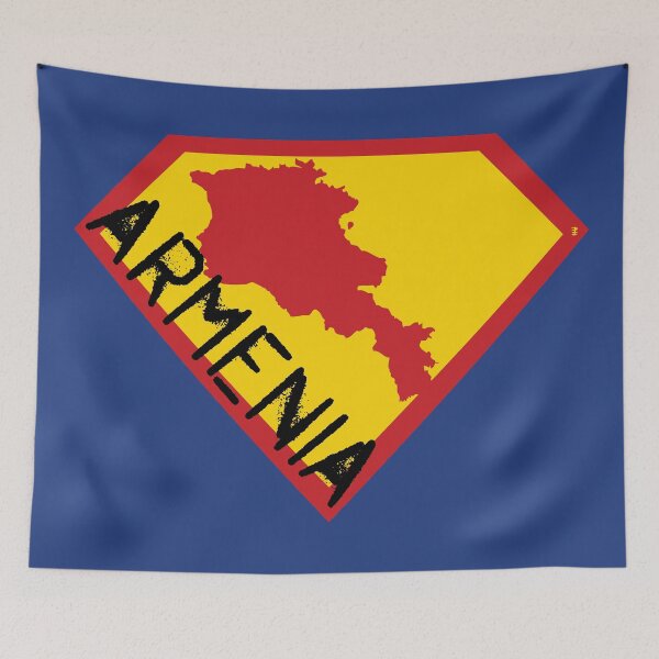Item preview, ARMENIA Spell Out - Freedom Is The Superpower -  SUPERHERO design designed and sold by pelagio.