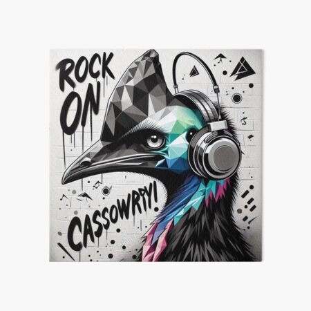 Item preview, Australian Cassowary designed and sold by HomeOfficeArt.