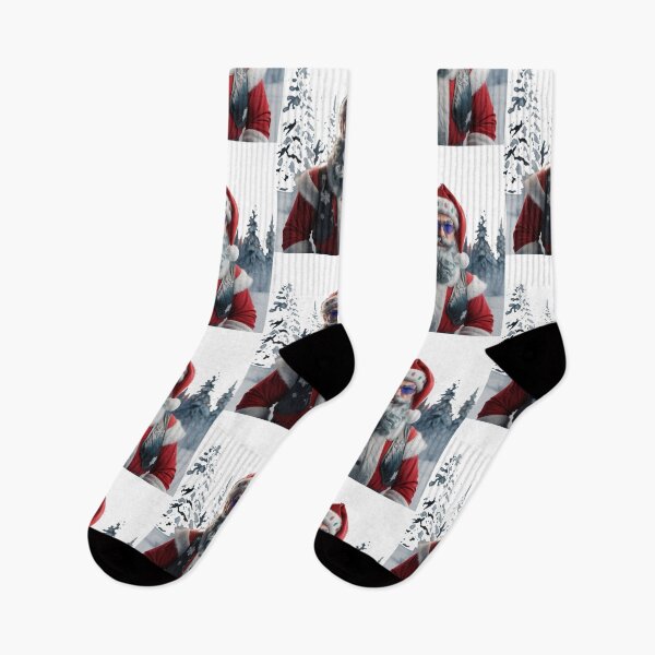 Item preview, Arctic Legend: Santa’s Frosty Edge designed and sold by muitee.