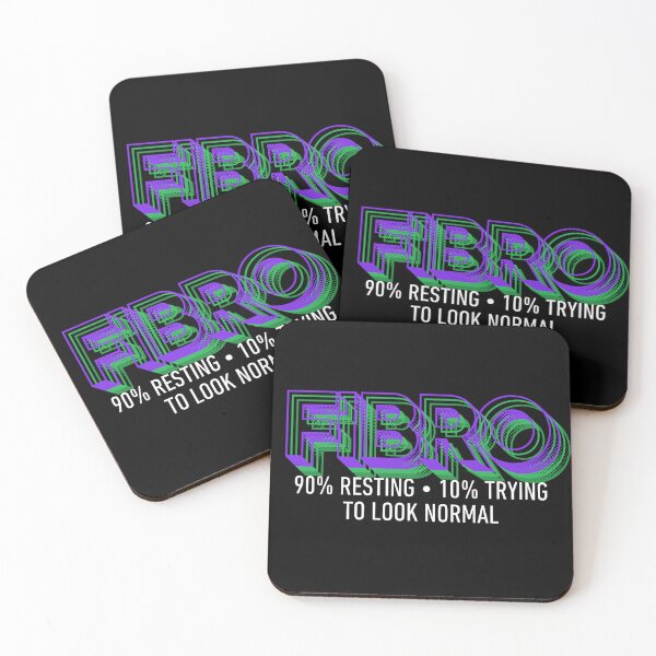 Item preview, FIBRO: 90% Resting, 10% Trying to Look Normal designed and sold by LizzyLooDoo Designs.