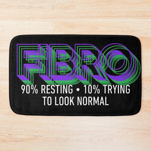 Item preview, FIBRO: 90% Resting, 10% Trying to Look Normal designed and sold by LizzyLooDoo Designs.