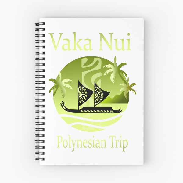 Item preview, VAKA NUI - double canoe (green) designed and sold by Nesian-Tahiti.