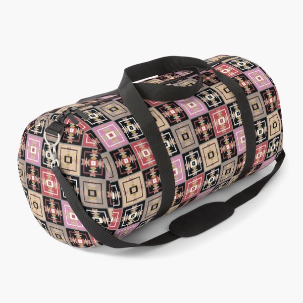 Item preview, colorful patchwork tiles retro sixties designed and sold by fuzzyfox.