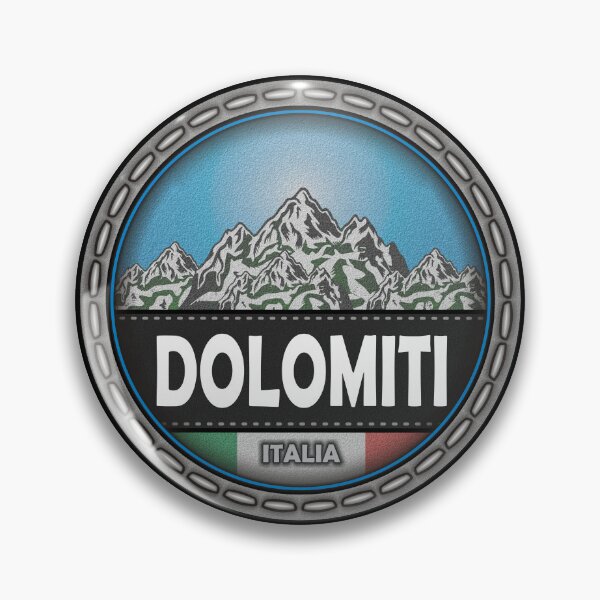 Item preview, Dolomiti Dolomites ski stitching effect designed and sold by studioss76.