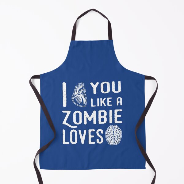 Item preview, I Love You Like A Zombie Loves Brains designed and sold by A-jackson.