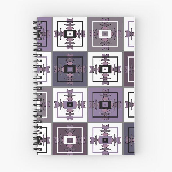 Item preview, colorful patchwork tiles retro sixties designed and sold by fuzzyfox.