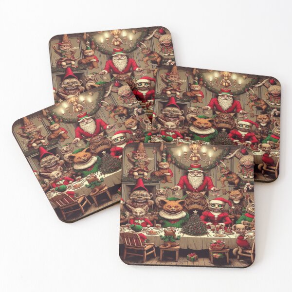 Item preview, Christmas Dinner of Creepy Animals designed and sold by jusyknovoa.