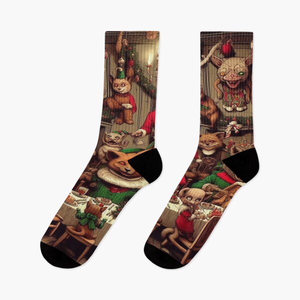 Item preview, Christmas Dinner of Creepy Animals designed and sold by jusyknovoa.