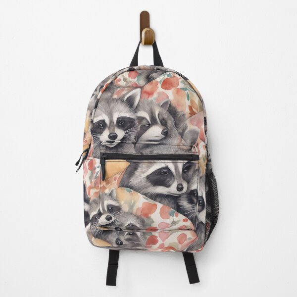 Item preview, Raccoon Family Sleeping Together Watercolor designed and sold by Ciervo Primavera.