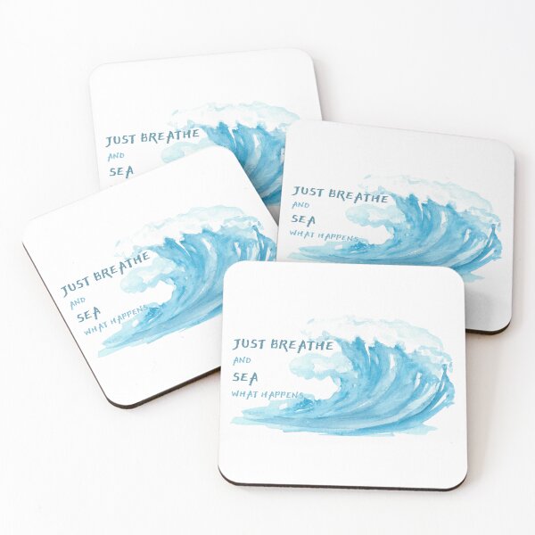 Item preview, Just Breathe And See What Happens designed and sold by ladyindigital.