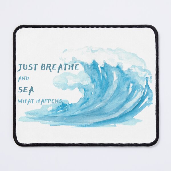 Item preview, Just Breathe And See What Happens designed and sold by ladyindigital.
