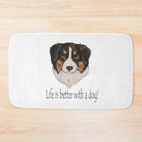 Item preview, life is better with a dog designed and sold by masterkeystudio.