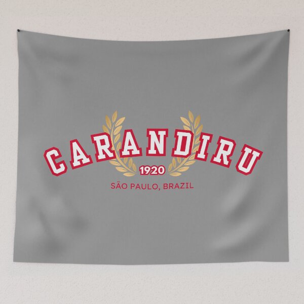 Item preview, Carandiru Prison Education, White and Red designed and sold by UNK-Fatigues.