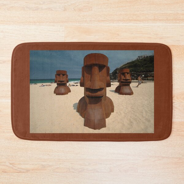 Item preview, Easter Islander Sculptures @ Tamarama Beach 2011 designed and sold by muz2142.