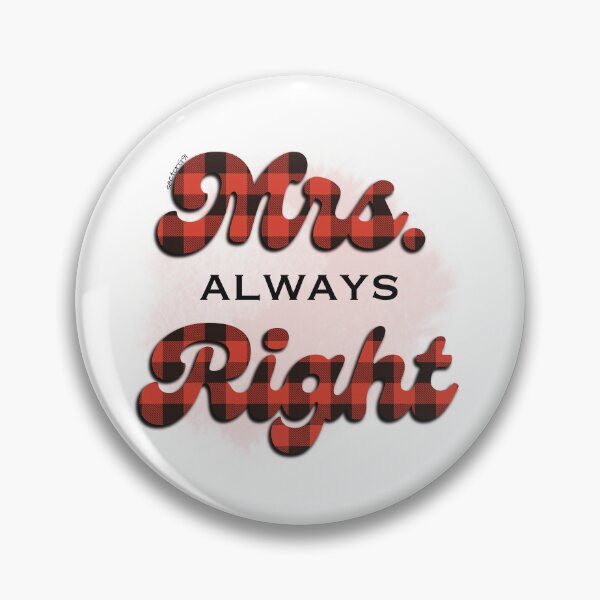 Item preview, Mrs. Right Plaid designed and sold by Sector-G91.