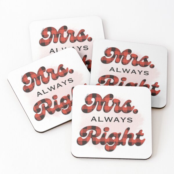 Item preview, Mrs. Right Plaid designed and sold by Sector-G91.