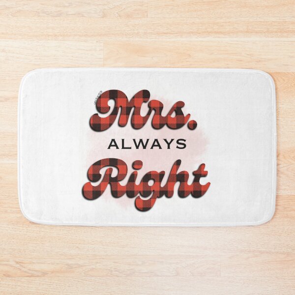 Item preview, Mrs. Right Plaid designed and sold by Sector-G91.