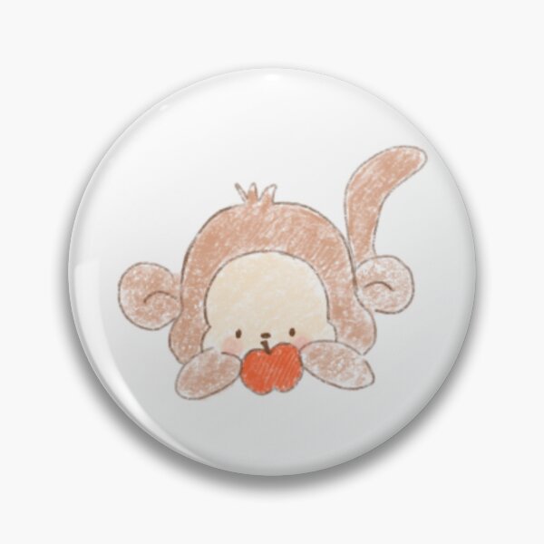 Item preview, monkey with appy designed and sold by Zoë Witherspoon.