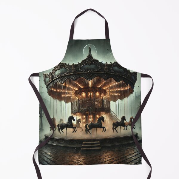 Item preview, Haunted Carousel in a Gothic Mist designed and sold by QuirkWears.