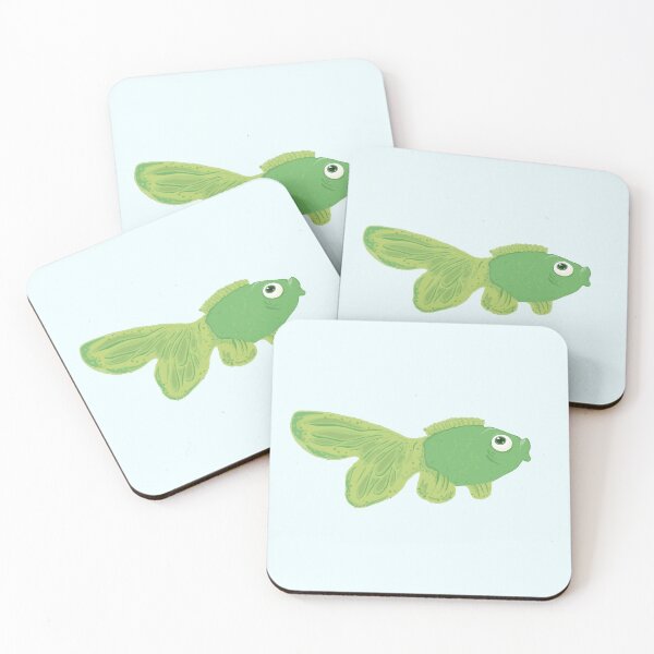 Item preview, Green Arcade Plastic Fish designed and sold by kitchentables.