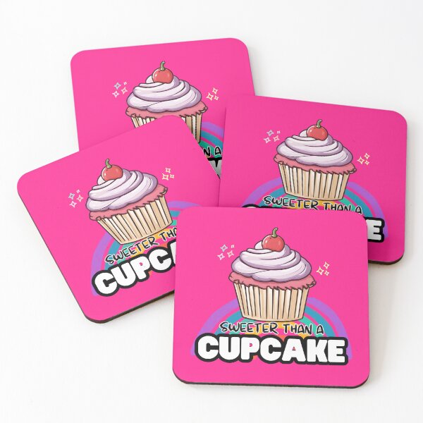 Item preview, Cute Cupcake Pink and Rainbow  designed and sold by HoneyBlizz.