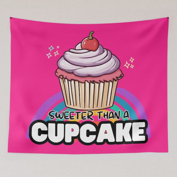 Item preview, Cute Cupcake Pink and Rainbow  designed and sold by HoneyBlizz.
