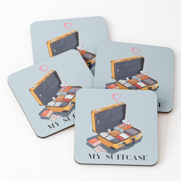 Item preview, I Like My Suitcase Stylish Travel Gear for Adventure Lovers designed and sold by PrintPixDesigns.