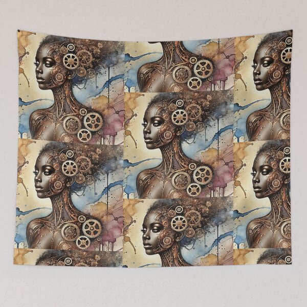 Item preview, Woman & Machine designed and sold by GlassPenny.
