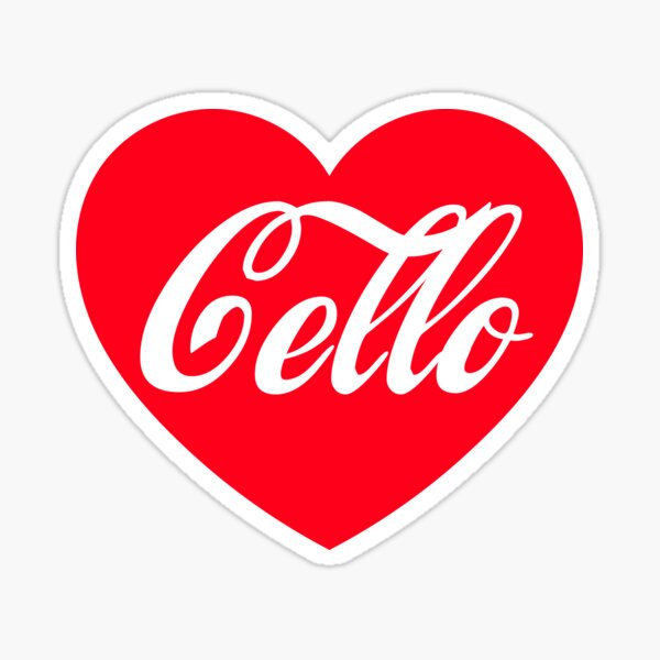 Item preview, Cello, my love designed and sold by Rodrigoaso.