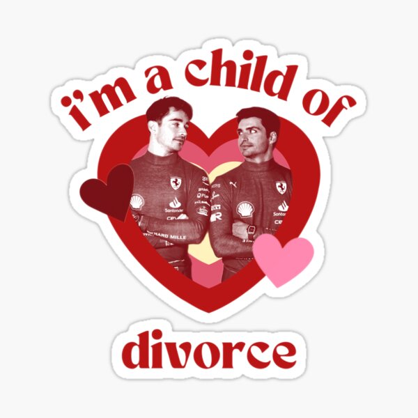 Item preview, I'm a child of divorce leclerc and Sainz designed and sold by itskarlavxl.