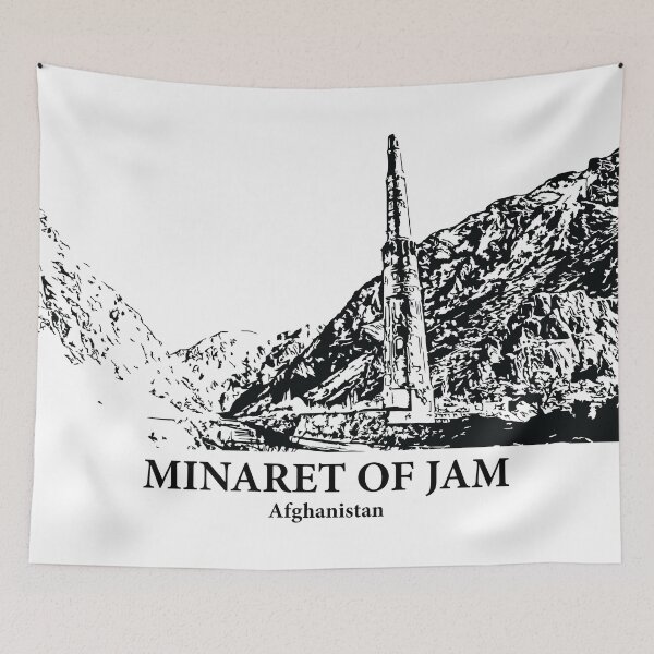Item preview, Minaret of Jam - Afghanistan designed and sold by Lakeric Cityscapes.