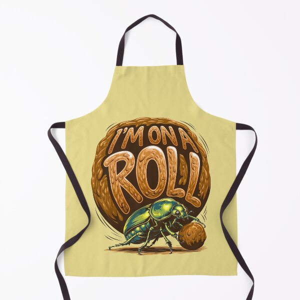 Item preview, I'm On A Roll Funny Dung Beetle Quote designed and sold by TheArtOfPat.