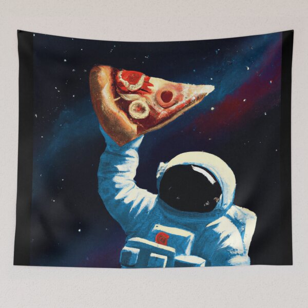 Item preview, Space Pizza  designed and sold by Robertworkshop.