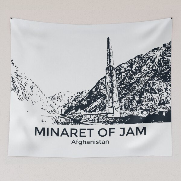 Item preview, Minaret of Jam - Afghanistan designed and sold by Lakeric Cityscapes.
